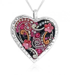 heart pendant from Orit Schatzman
