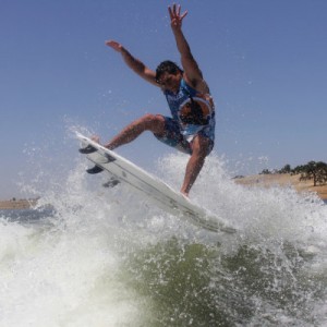 Wakesurfing