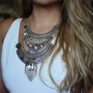 Layered necklaces
