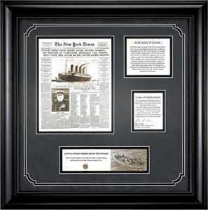 Authentic Titanic Collectables