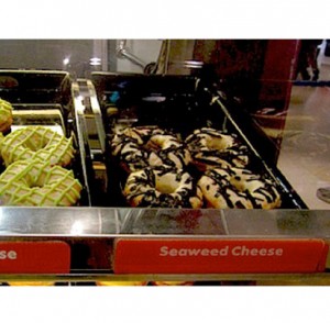 Seaweed cheese doughnuts