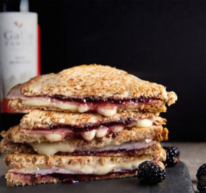 Cheese and jam