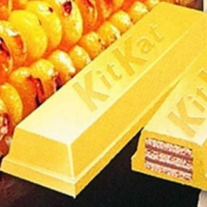 Grilled corn Kit Kats