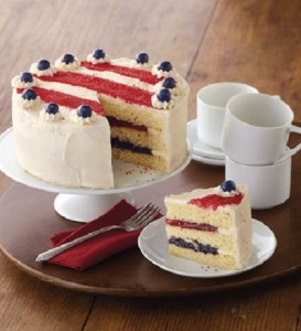 Flag Cake 