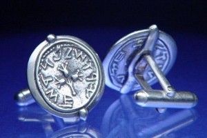 Judaica cufflinks