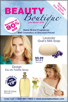 Beauty Boutique discount catalog