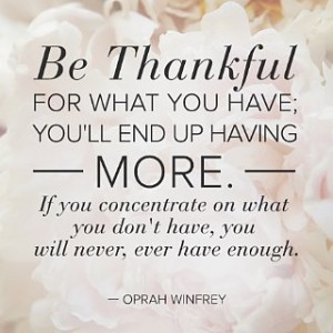 gratitude