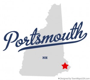 portsmouth new hampshire map
