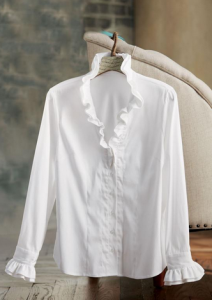 white blouse at Soft Surroundings