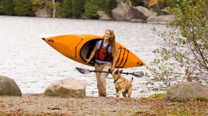 lake placid with dogs