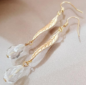 sparkly earrings