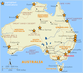 destinations in australia