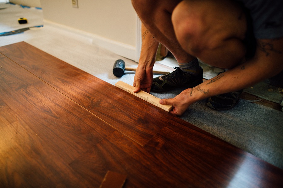 floor lamination installation