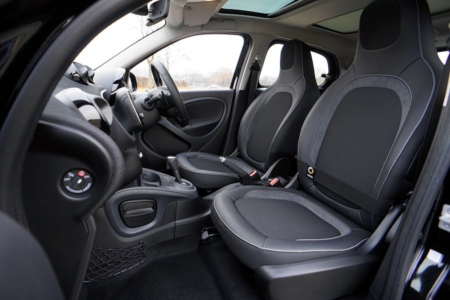 Very clean car upholstery