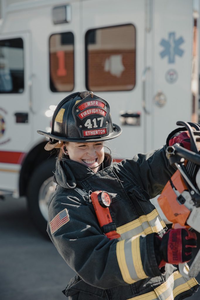 Firefighters are part of the jobs with uniforms