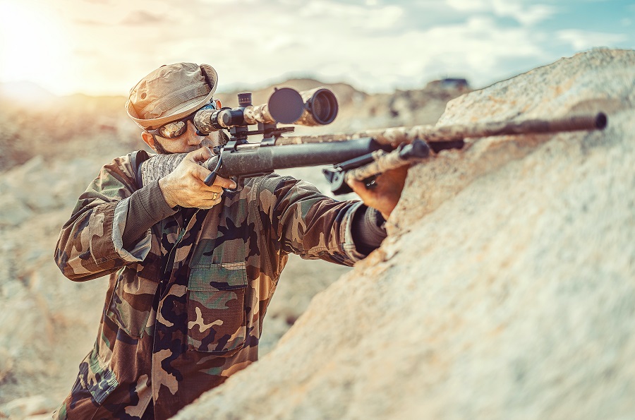 Soldiers or military men are part of the jobs with uniforms