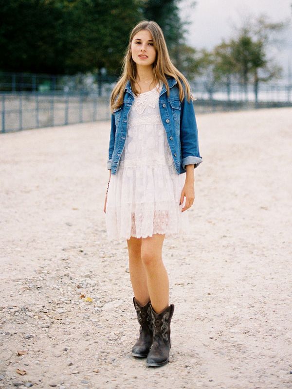 denim jacket country style