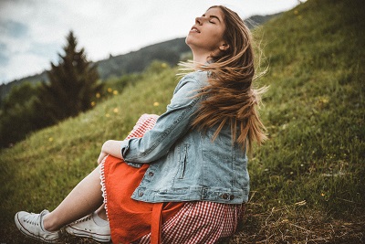 fashionable dress and jacket