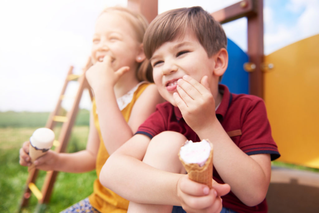 kids outdoors