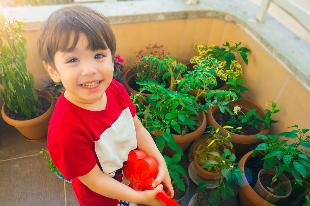 kids outdoors