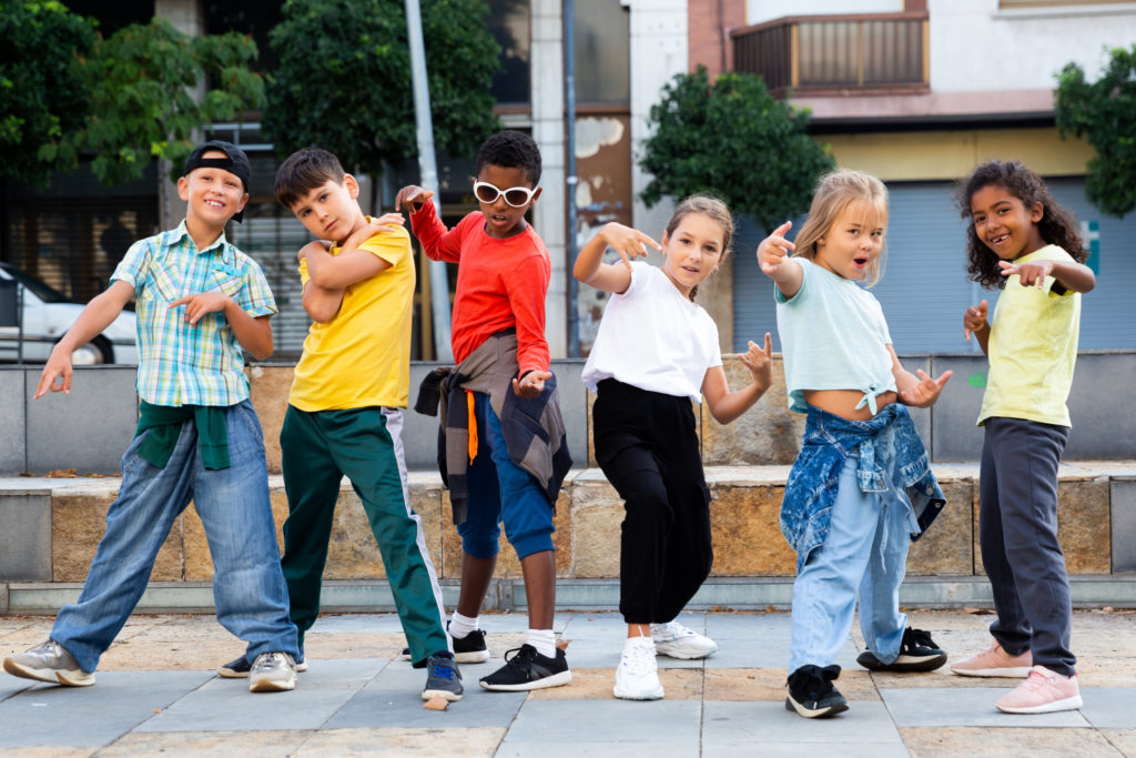 kids outdoors