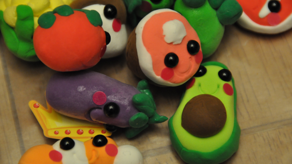 things to make with play doh food