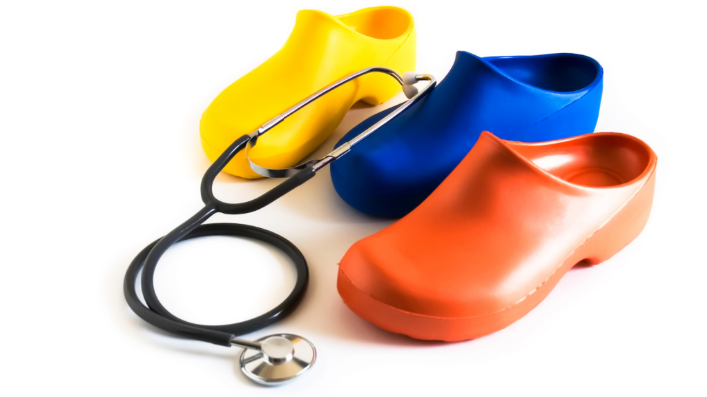 nurses wear and shoes