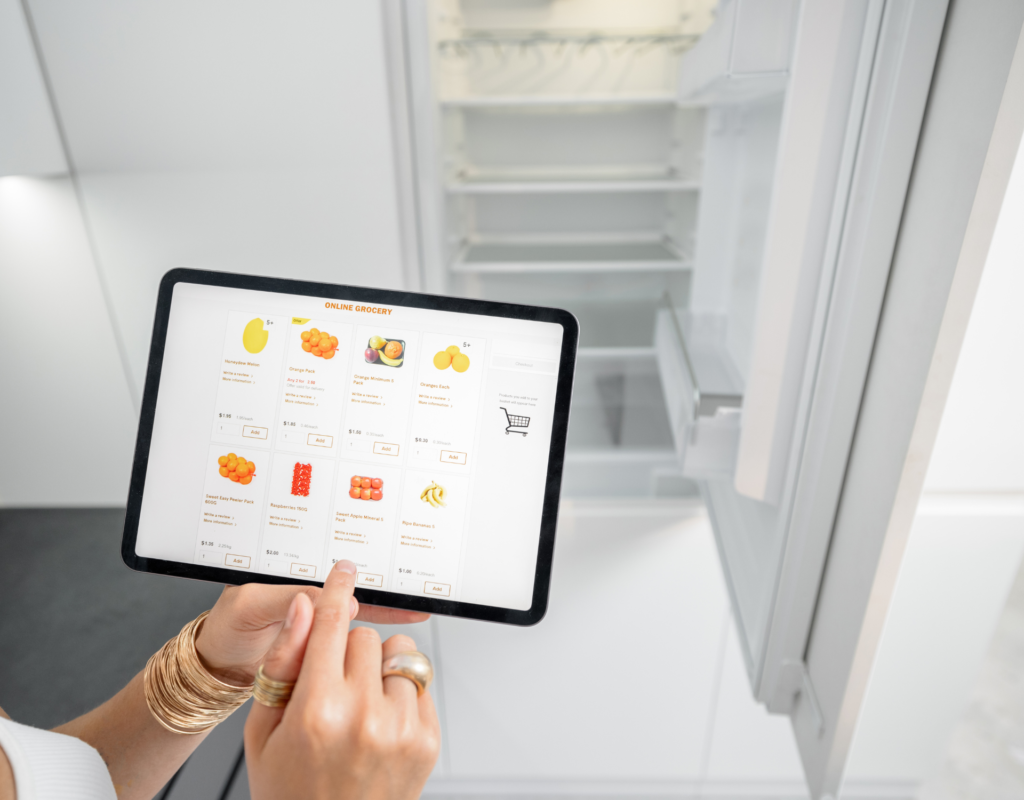 modern kitchen appliances