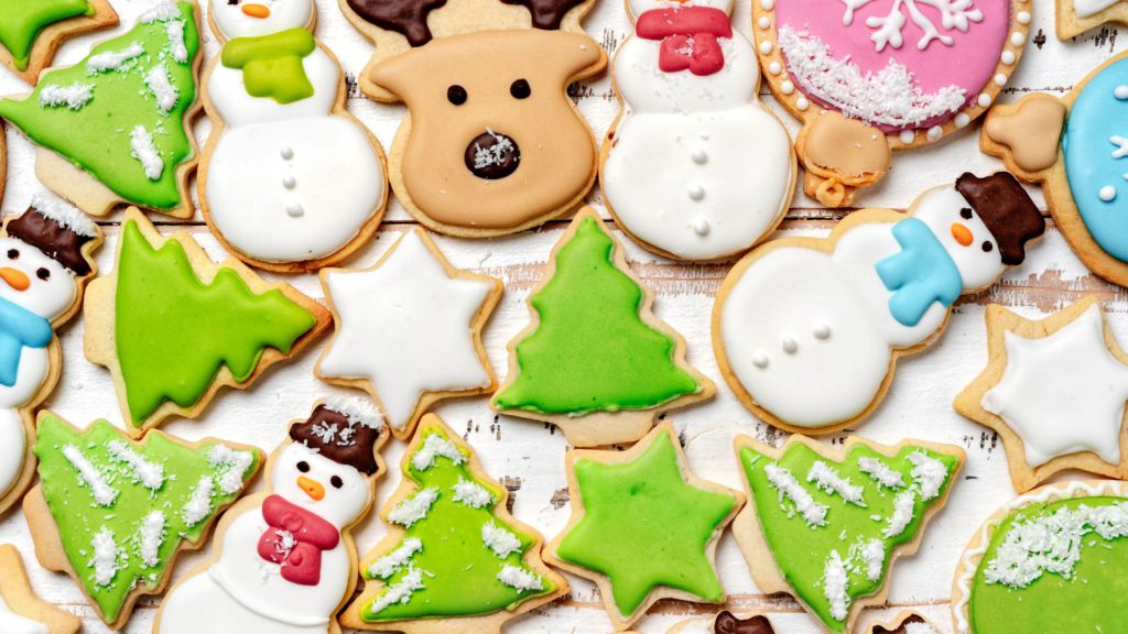 christmas desserts sugar bread