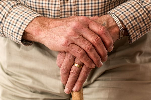old people in the house