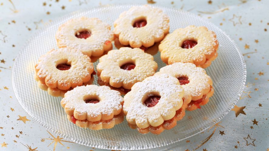 shortbreads Valentine's Day Cookies