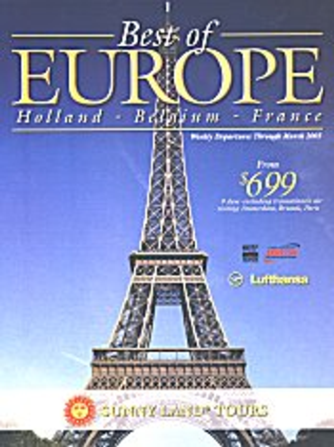 EuropeHotDeals.com Catalog Cover