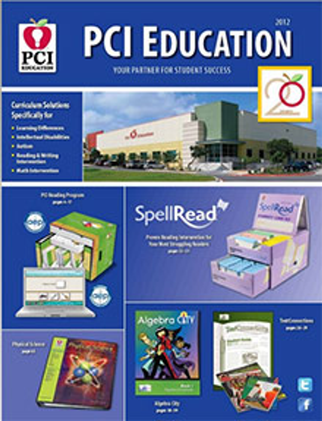 PCI Education Catalog Cover