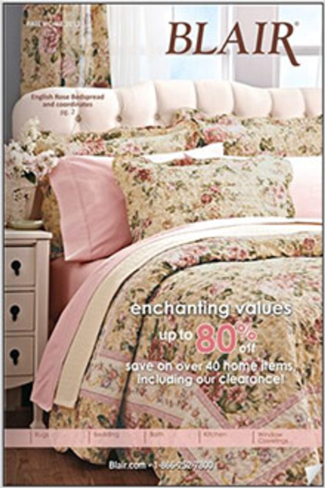 Free Catalog Blair Home 2024 Mail Order Catalog Request   Cov Blairhome09 12 