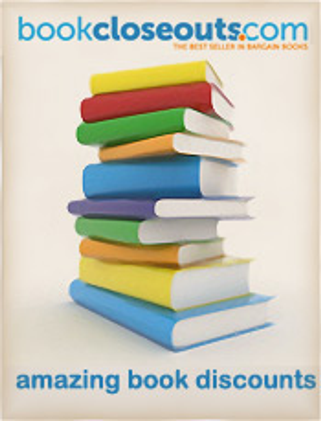 Book Closeouts Catalog Cover