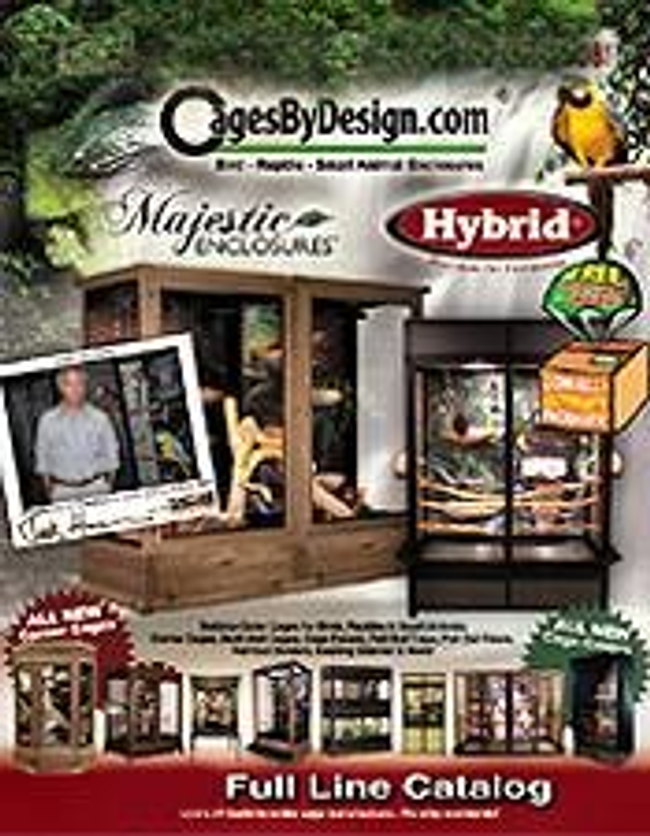 CagesByDesign.com Catalog Cover