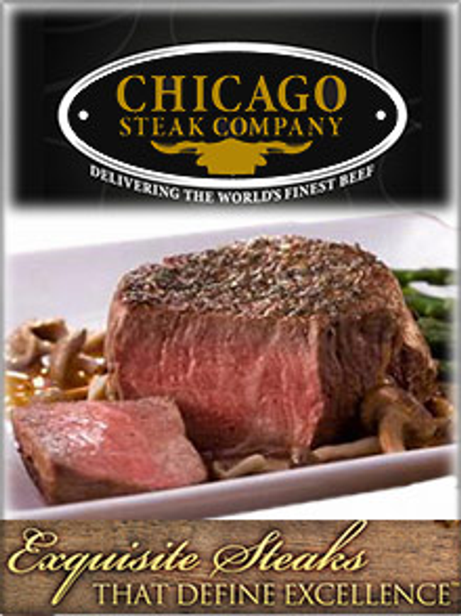 Chicago Steak Catalog Cover