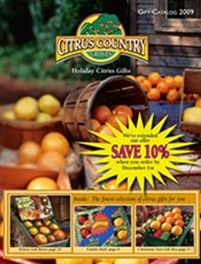 Citrus Country Groves Catalog Cover