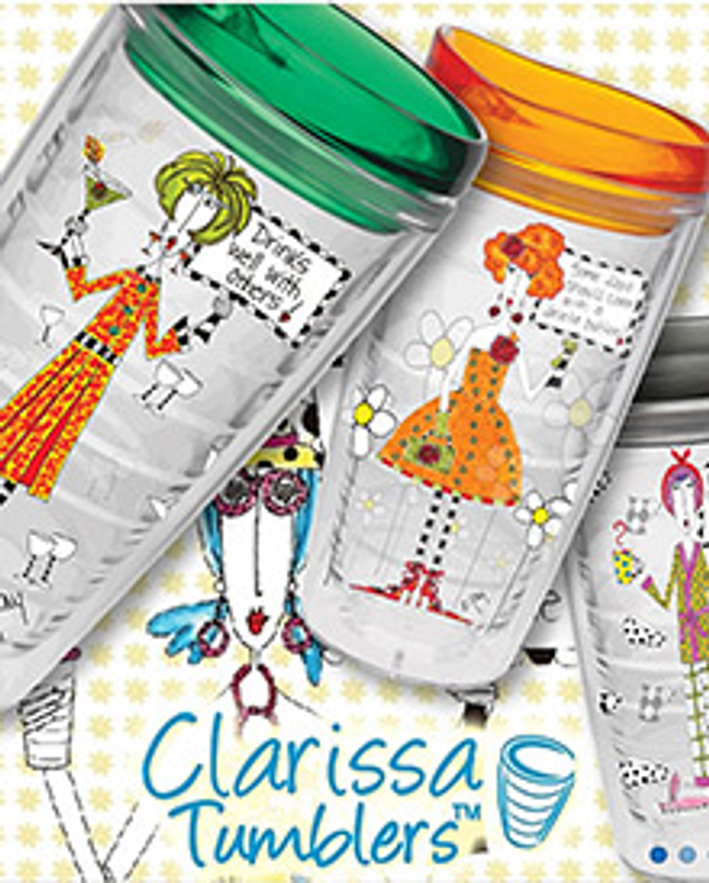 Clarissa Tumblers Catalog Cover