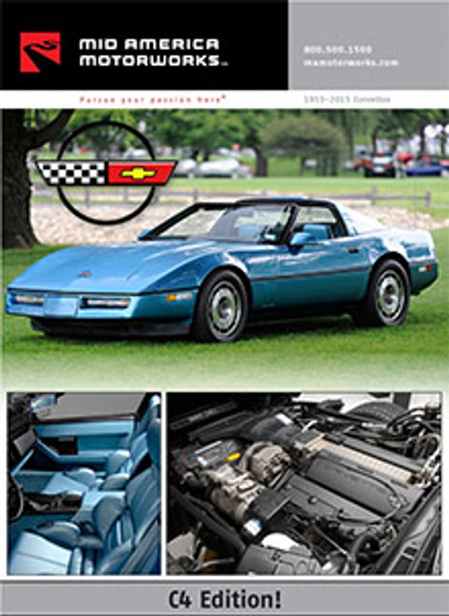 Mid America Corvette Catalog Cover