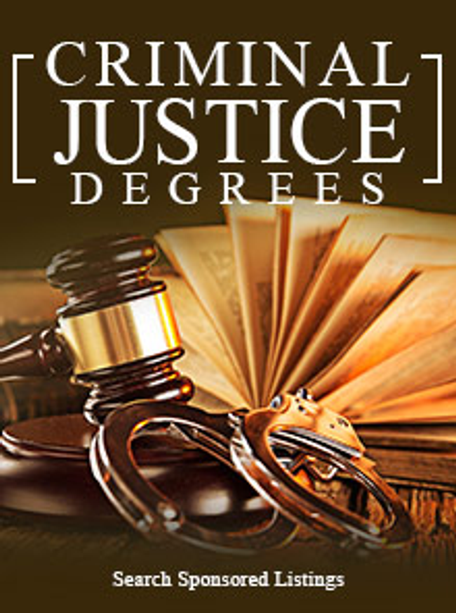 Criminal Justice Degrees Catalog Cover