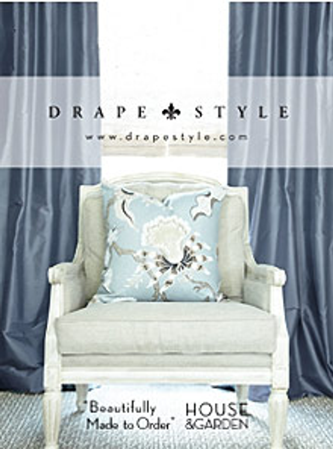 Drape Style Catalog Cover