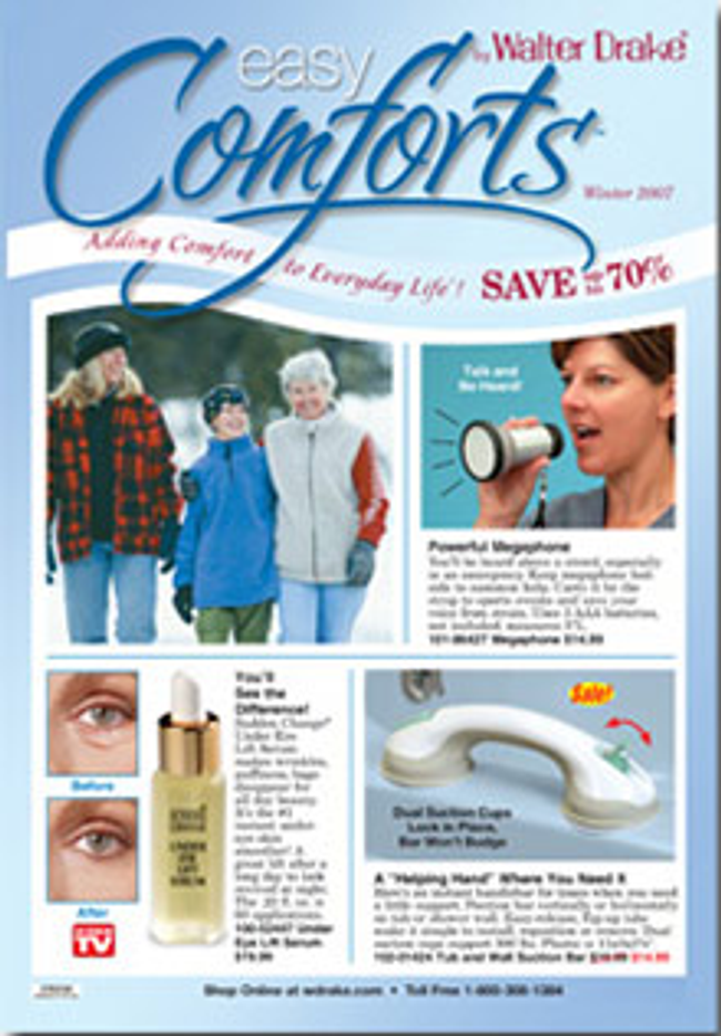 Easy Comforts Catalog Cover