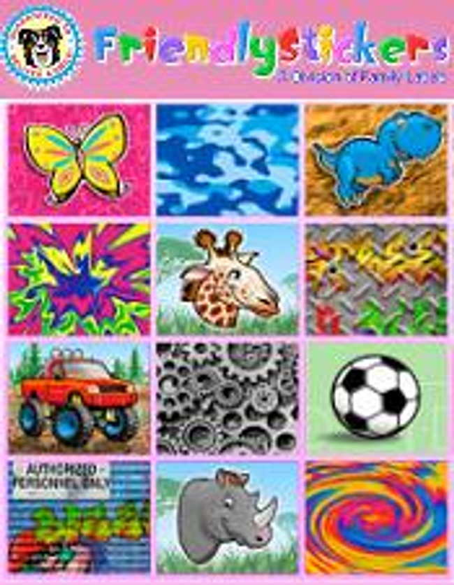 Friendly Stickers Catalog Cover
