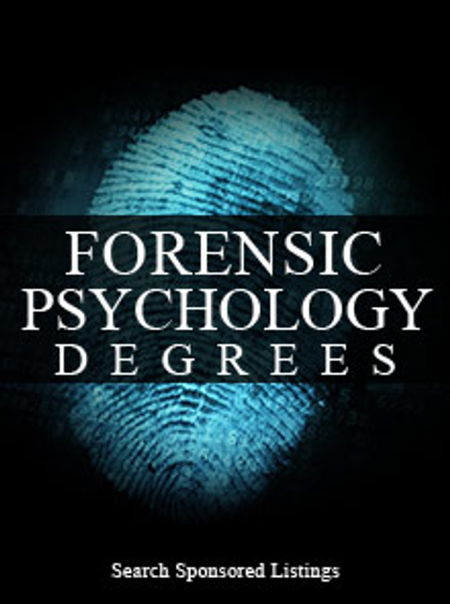 Forensic Psychology Degrees Catalog Cover