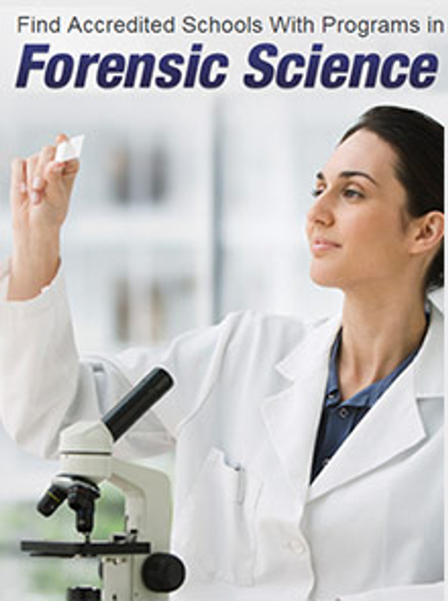 Forensic Science Catalog Cover