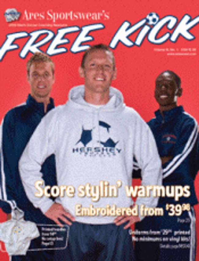 Free Kick - Soccer by ARES Catalog Cover