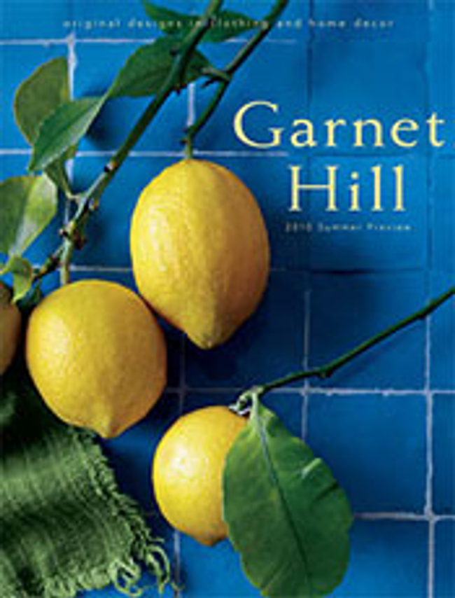 Garnet Hill Catalog Cover