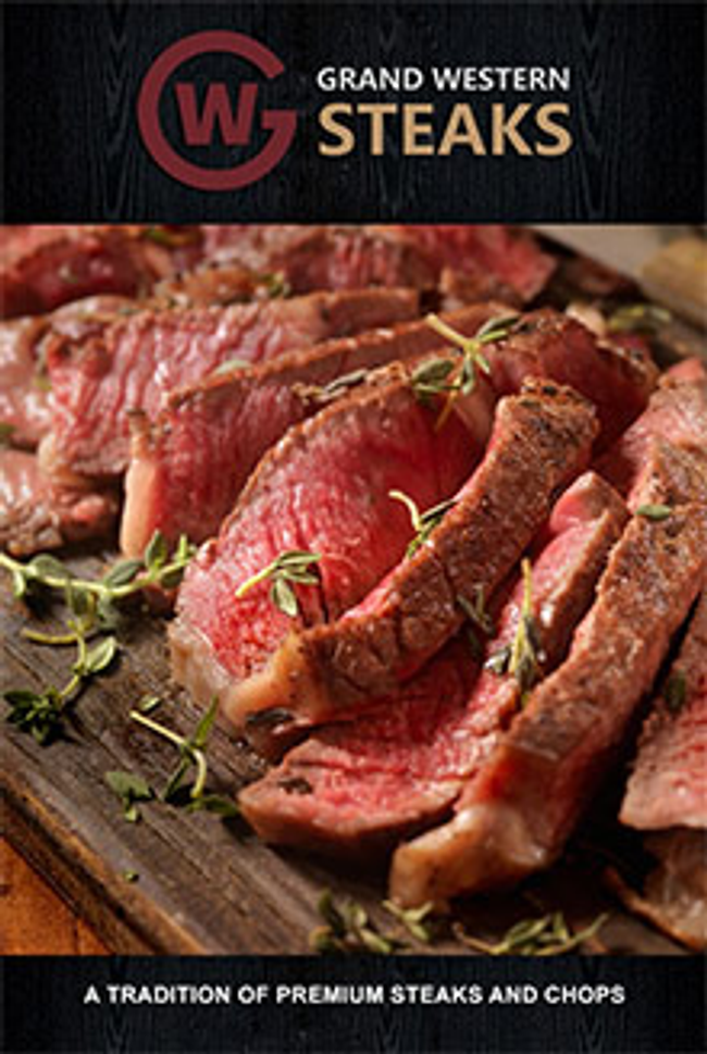 Grand Western Steaks Catalog Cover