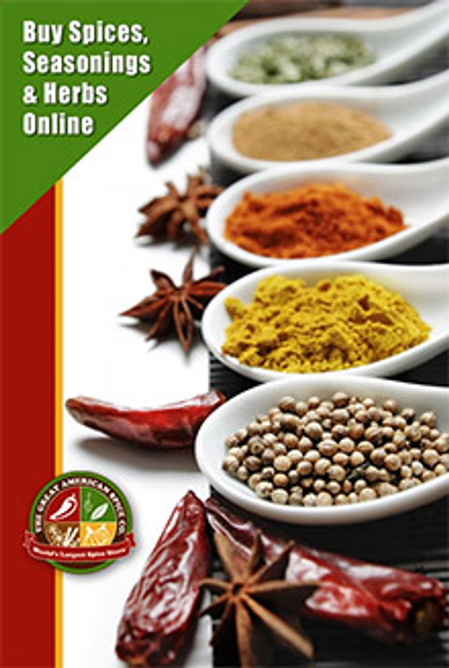Request Great American Spice Co. Catalog